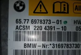 31697837301 блок управления AirBag (SRS) BMW 5 E60 E61 2004