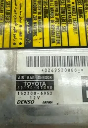 0269520HE0 блок управления AirBag (SRS) Toyota Prius (XW20) 2006