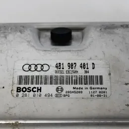 Блок управления двигателем 4B0907401D audi a6 c5 2.5tdi - фото