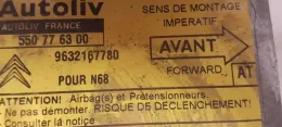 9532167780 блок управления AirBag (SRS) Citroen Xsara Picasso 2000