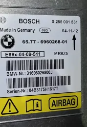 696026801 блок управления AirBag (SRS) BMW 1 E81 E87 2006