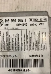 33060504D блок управління AirBag (SRS) Volkswagen Golf V 2007