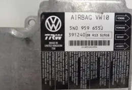 3912400 блок управління AirBag (SRS) Volkswagen PASSAT B6 2009