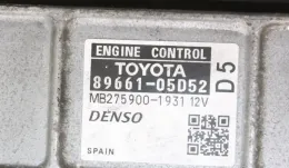 8966105D52 блок управления ECU Toyota Avensis T270 2011