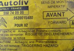 96339015480 блок управління AirBag (SRS) Citroen Xantia