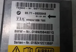 01B2412C1366P блок управления AirBag (SRS) BMW 5 E39 2000