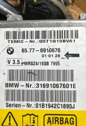 776910676 блок управления AirBag (SRS) BMW 5 E39 2002