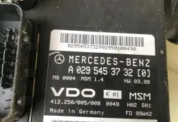 412250005008 блок управления двигателем Mercedes-Benz A W168 2001