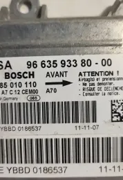 YBBD0186537 блок управління AirBag (SRS) Peugeot 607 2004