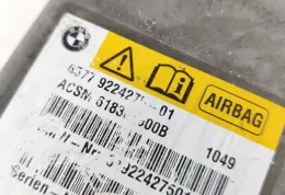 618300000B блок управления AirBag (SRS) BMW 7 F01 F02 F03 F04 2010