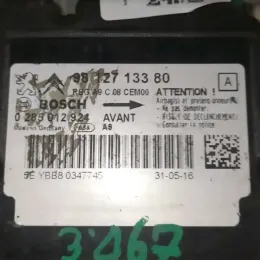 9812713280 AirBag (SRS) control unit Peugeot 208 2012