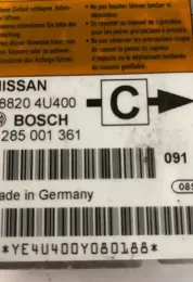 K44400Y080188 блок управління AirBag (SRS) Nissan Almera Tino 2001