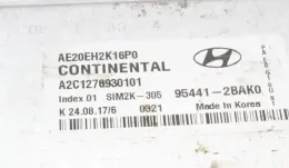 954412BAK0 блок управления двигателем Hyundai Ioniq 2016