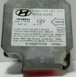 9591022253 AirBag (SRS) control unit Hyundai Accent 1994