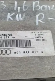 060906019D блок управления двигателем Audi A3 S3 8L 1998