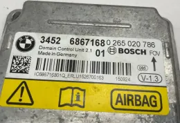 0265020786 блок управління AirBag (SRS) BMW 4 F32 F33 2015