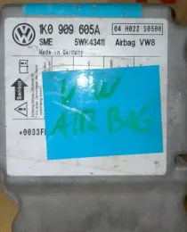 1K0909605AA001 блок управління AirBag (SRS) Volkswagen Golf V 2003