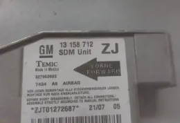 ZJT01272687 блок управління AirBag (SRS) Opel Meriva A 2008