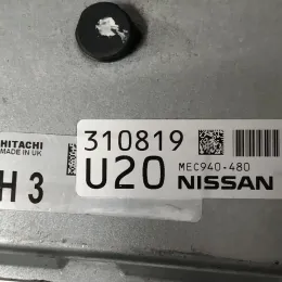 310819 блок управління двигуном Nissan Qashqai 2007