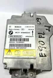 09B1125H2722T блок управління AirBag (SRS) BMW 3 E90 E91 2009