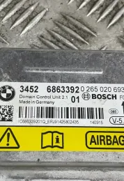 0265020693 блок управління AirBag (SRS) BMW 3 GT F34 2013
