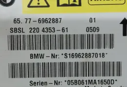 65776962887 блок управления AirBag (SRS) BMW 6 E63 E64 2006