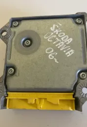 09H026008 блок управления AirBag (SRS) Skoda Octavia Mk2 (1Z) 2007