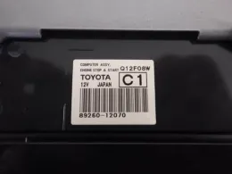 8926012070 блок управления двигателем Toyota Corolla, axio