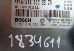 Блок управления двс Mercedes W210 A6111532879