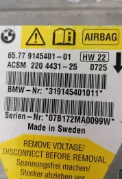 2204431 блок управління AirBag (SRS) BMW 3 E46 2003