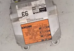 891701340 блок управління AirBag (SRS) Toyota Corolla E110 2002