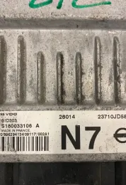 23710JD580 блок управления ECU Nissan Qashqai 2008