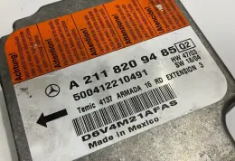 D6V4M21AFAS AirBag (SRS) control unit Mercedes-Benz E W211 2005