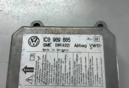 27030804E блок управления AirBag (SRS) Volkswagen Polo 2003