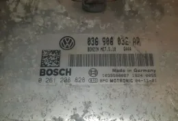 0261208828 блок управления ECU Skoda Octavia Mk2 (1Z) 2005