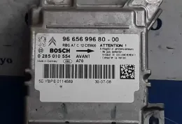 966569968000 блок управління AirBag (SRS) Peugeot 207 2008 - фото