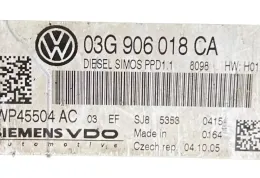 5WP45504AA блок управления ECU Volkswagen PASSAT B6 2006