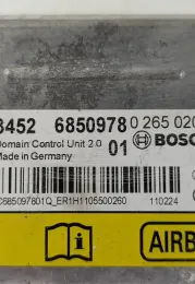 0265020053 блок управління AirBag (SRS) BMW X3 F25 2014
