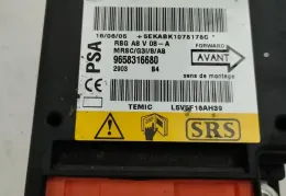 96583166680 блок управління AirBag (SRS) Citroen C3 2005