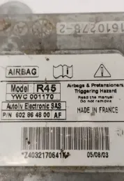 YWC001170 блок управління AirBag (SRS) Rover 45 2000