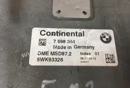 Блок управления двигателя эбу DME MSD87 F02 BMW