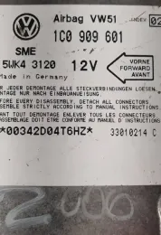 33010214C блок управления AirBag (SRS) Volkswagen Polo III 6N 6N2 6NF 2000