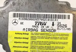 K3637 блок управления AirBag (SRS) Mercedes-Benz A W169 2006
