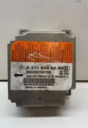 500408190758 блок управління AirBag (SRS) Mercedes-Benz E W211 2004