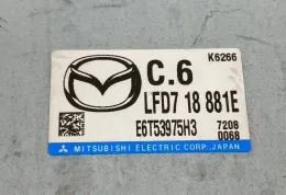 Блок управления LFD718881E mazda 5 2.0 16v