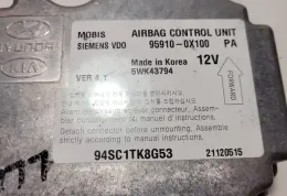 959100X100 AirBag (SRS) control unit Hyundai I20 (GB IB) 2015