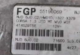 FGP55190069WJ блок управления ECU Opel Corsa C 2004