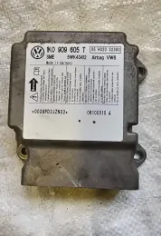 06100515A блок управления AirBag (SRS) Skoda Octavia Mk2 (1Z) 2010