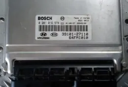 64FMI010 блок управления двигателем Hyundai Trajet 2006 - фото