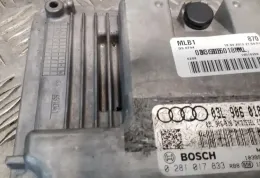 Блок управления двигателем 0281017833 audi 03l906018ml